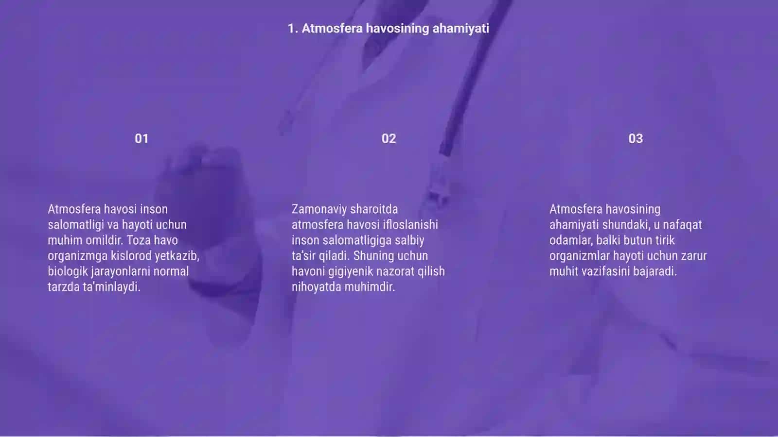 Atmosfera havosini gigiyenik nazorat qilish 3