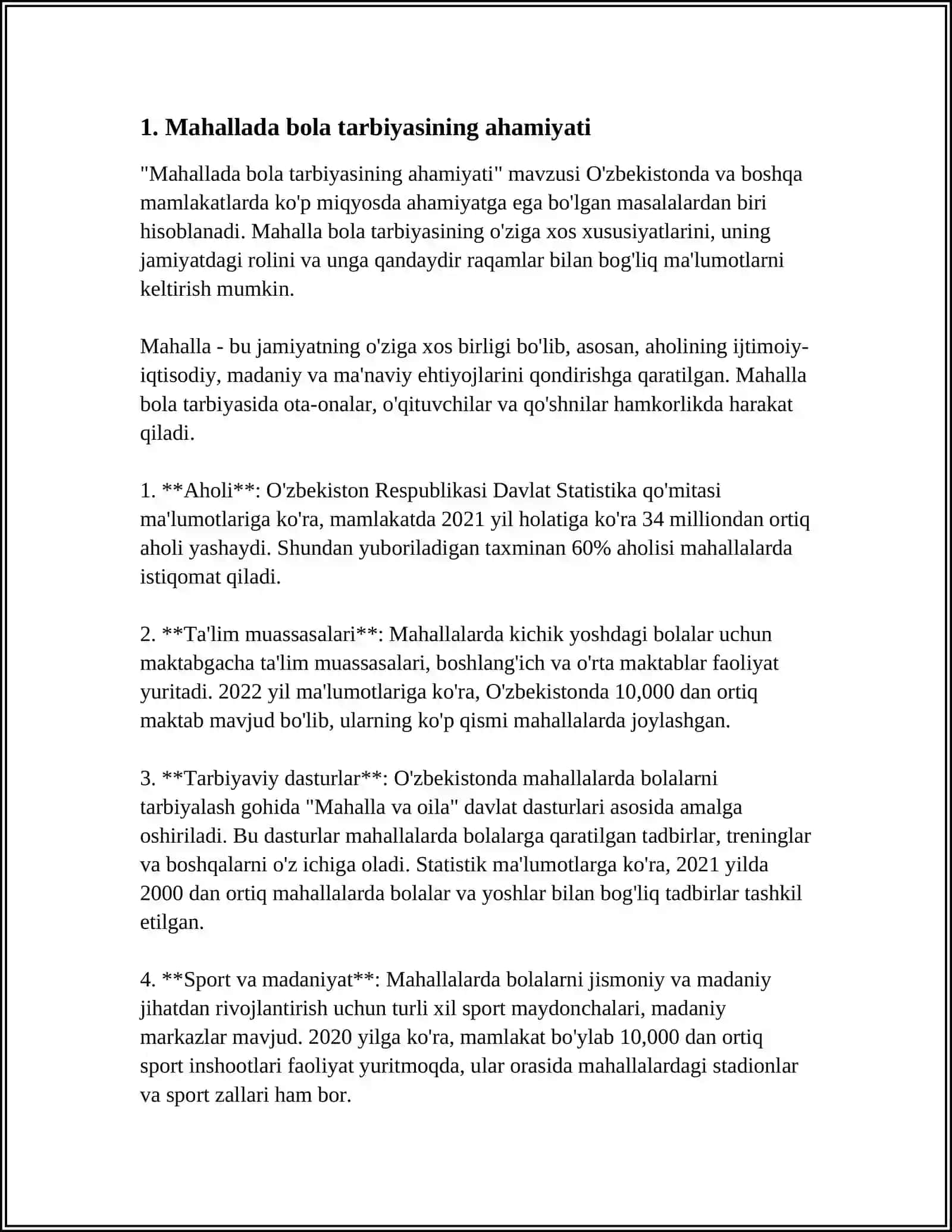 BOLA TARBIYASIDA MAHALLA VA MAKTABNING ROLI 3