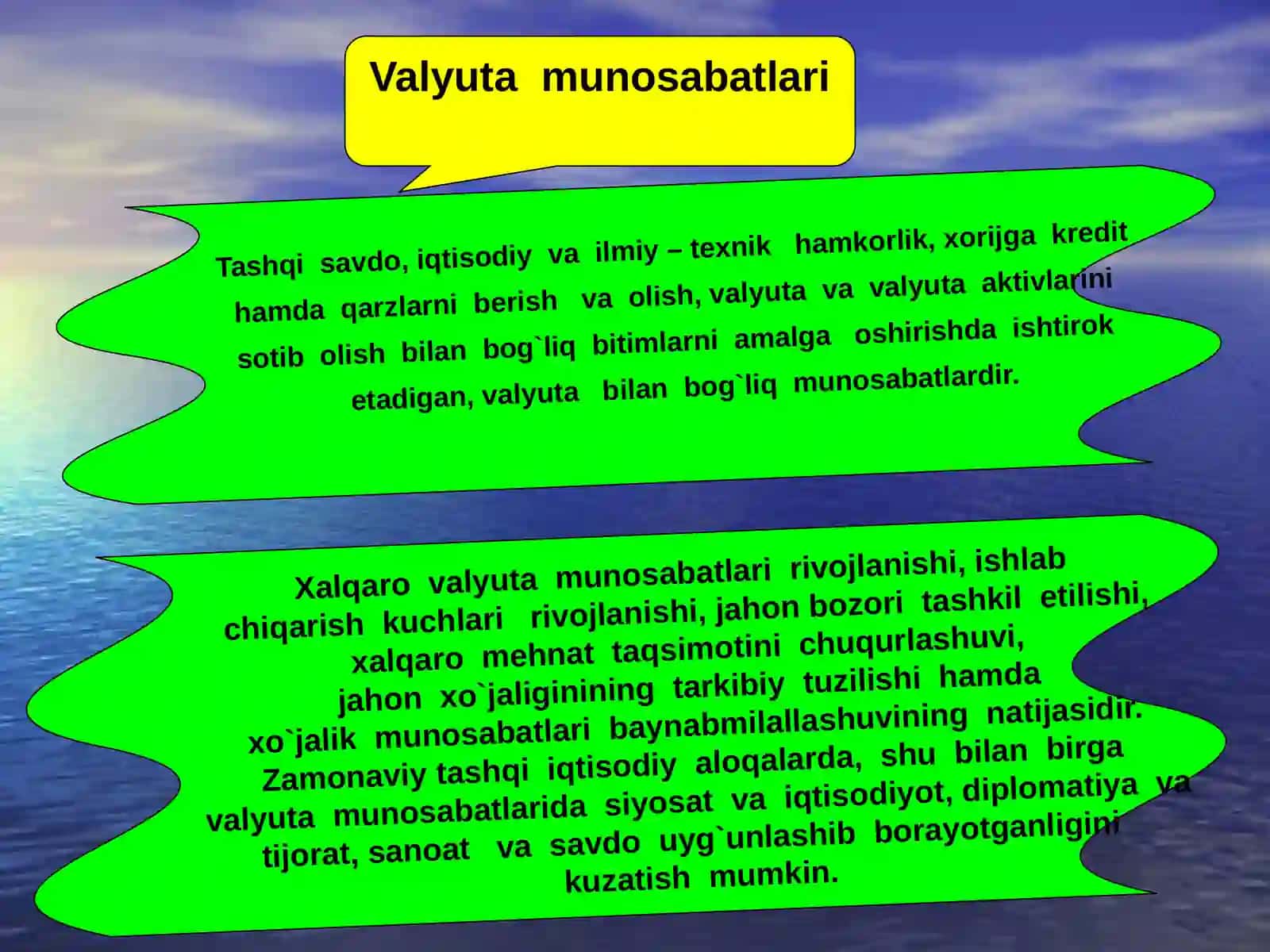XALQARO VALYUTA MUNOSABATLARI 3
