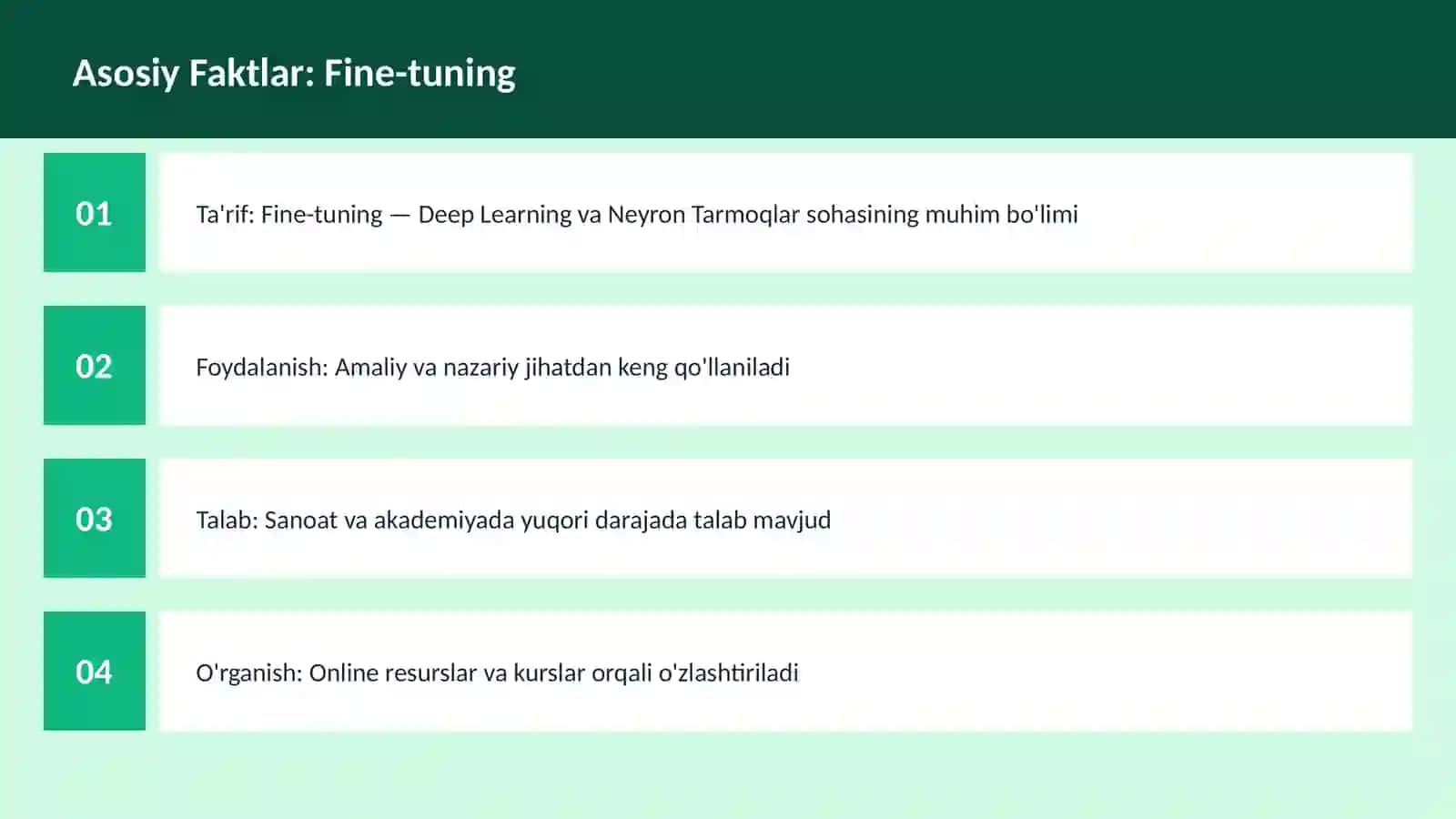 AI | DEEP LEARNING VA NEYRON TARMOQLAR 3
