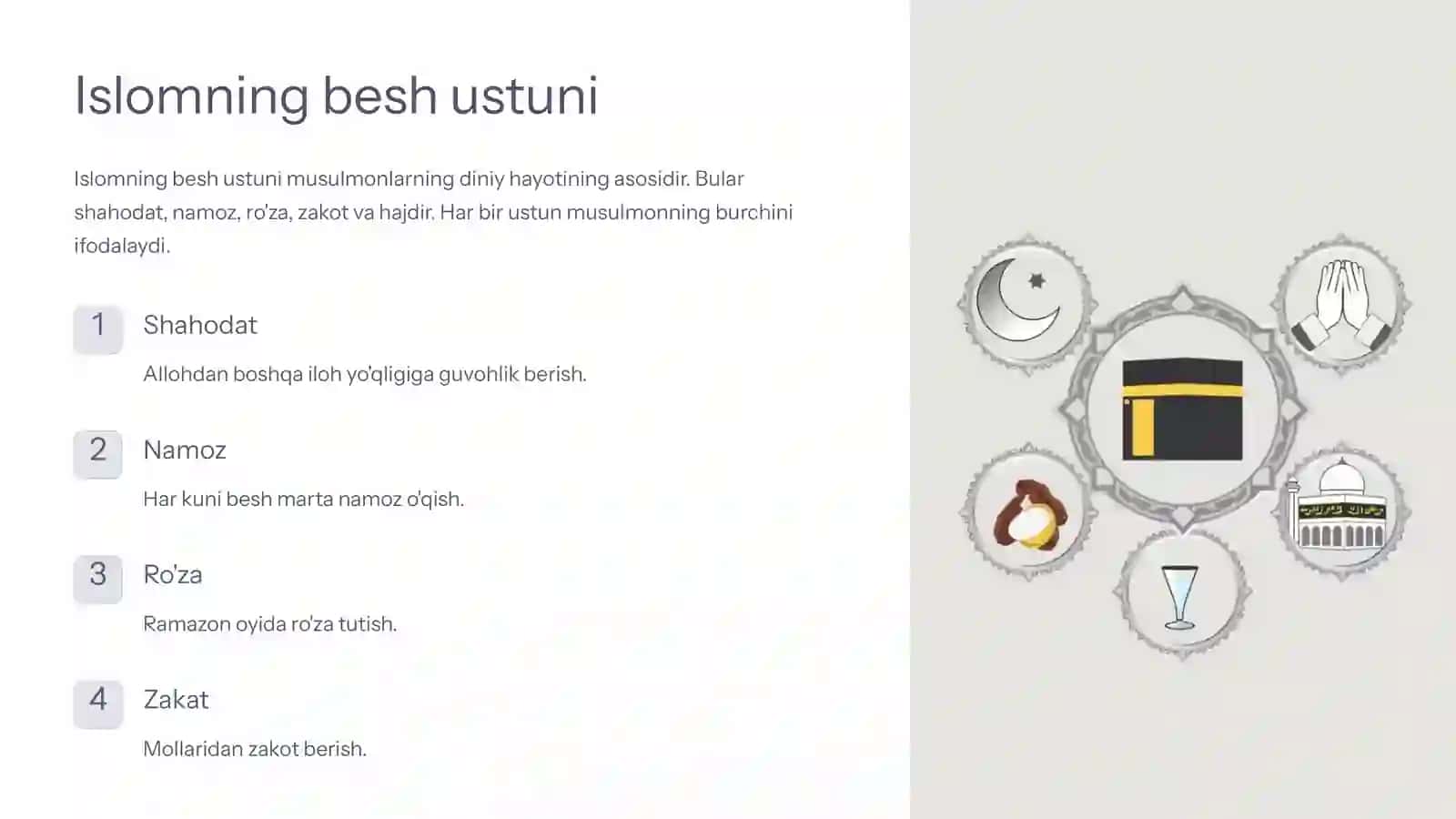 Islom dini haqida taqdimot 3