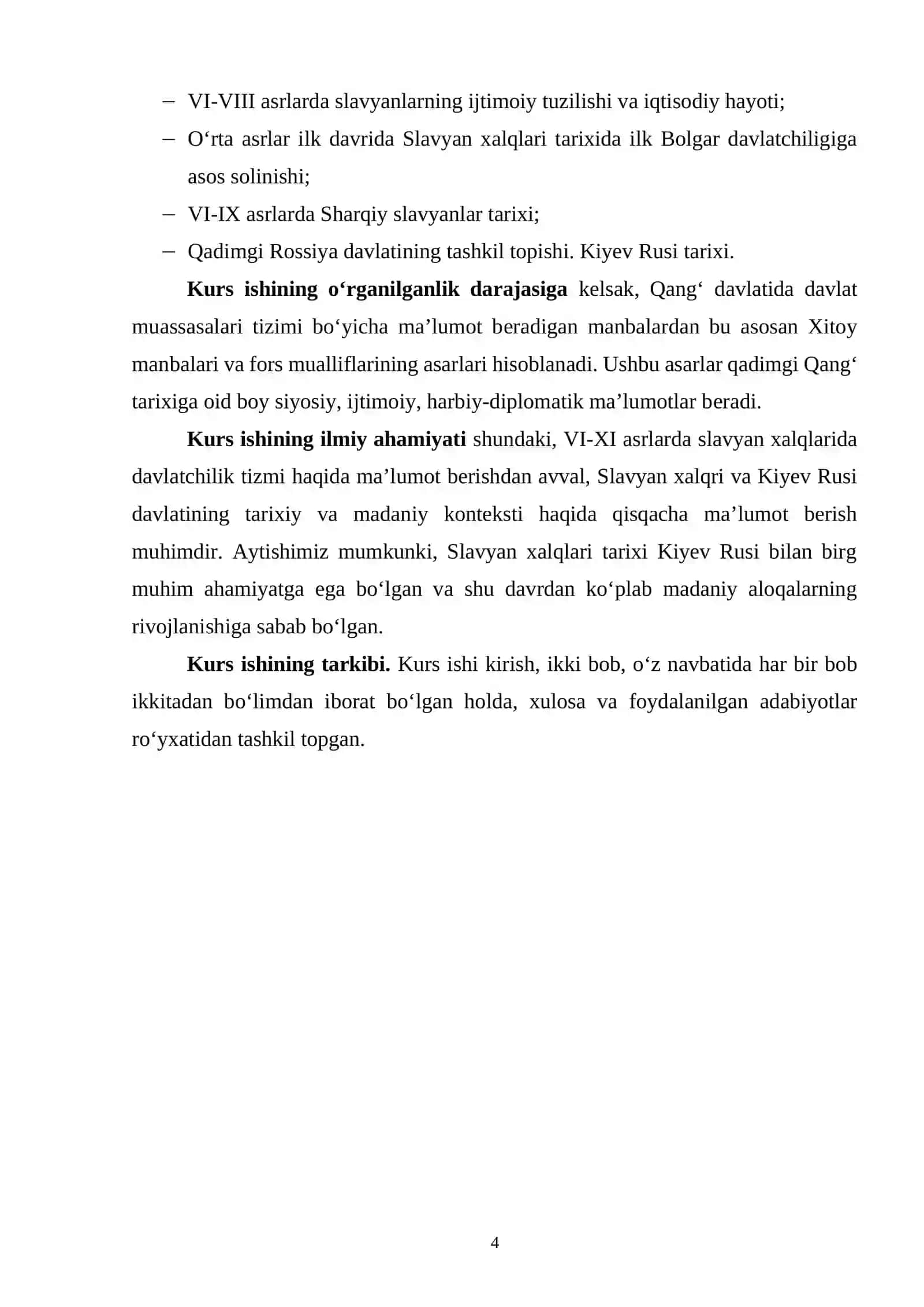 VI-XI ASRLARDA SLAVYAN XALQLARINING IJTIMOIY AHVOLI VA ULARDA ILK DAVLATLARNING VUJUDGA KELISHI 3