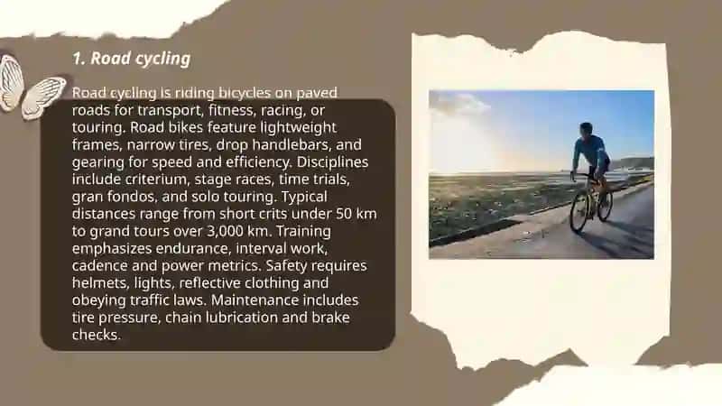 Road cycling 3