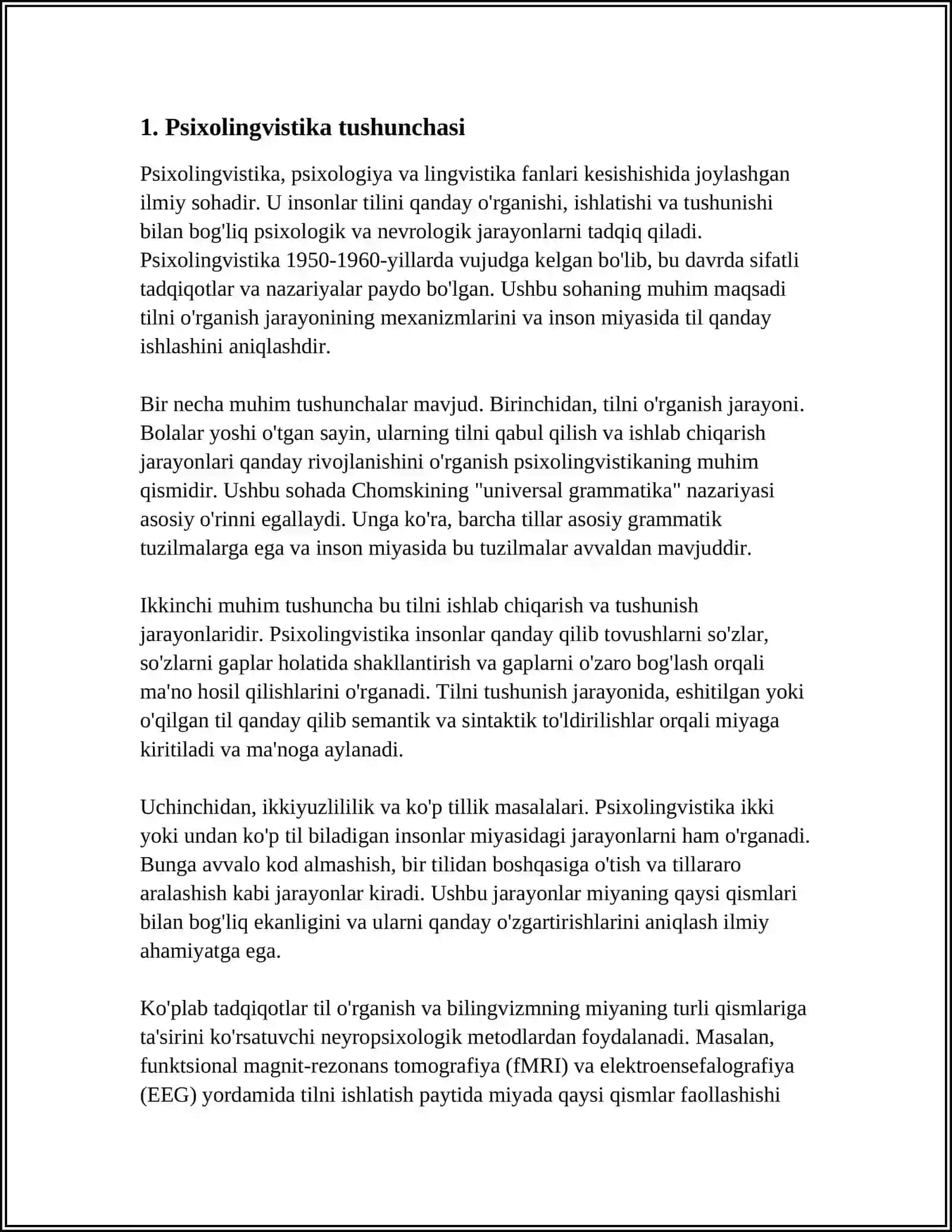 PSIXOLINGVISTIKANING ASOSIY TUSHUNCHALARI 3