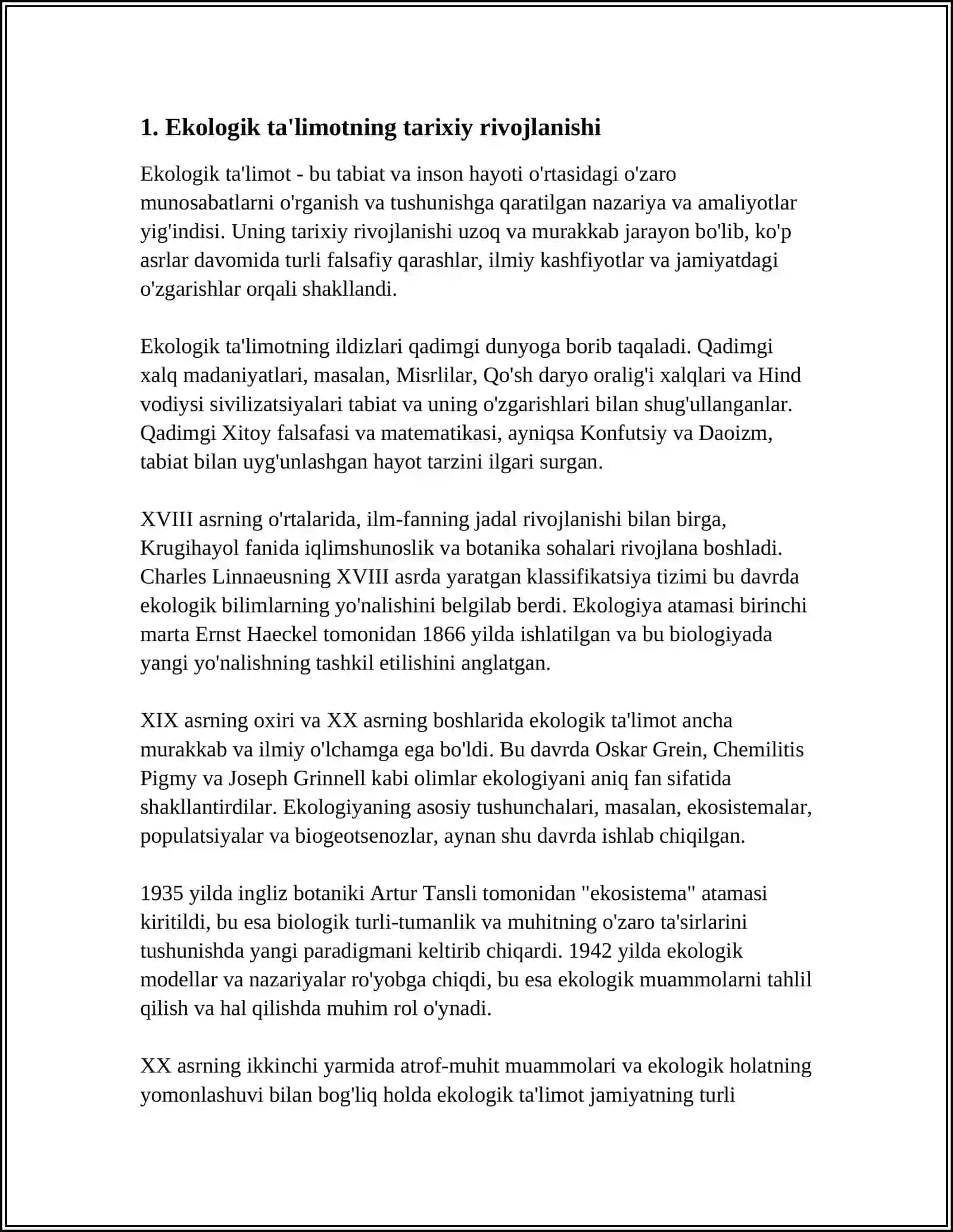 EKOLOGIK TA’LIMOT VA UNING SHAKLLANISHI 3