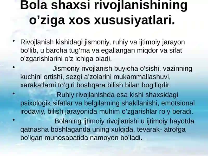 Bolarivojlanishidaijtimoiyomillar 3