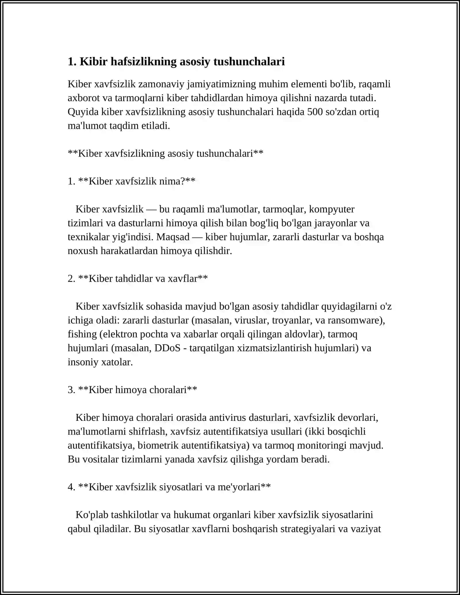KIBIR HAFSIZLIK 3