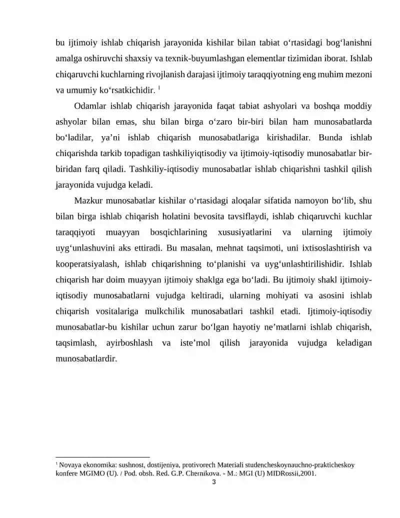 Mulkchilik munosabatlarining iqtisodiy mazmuni 3