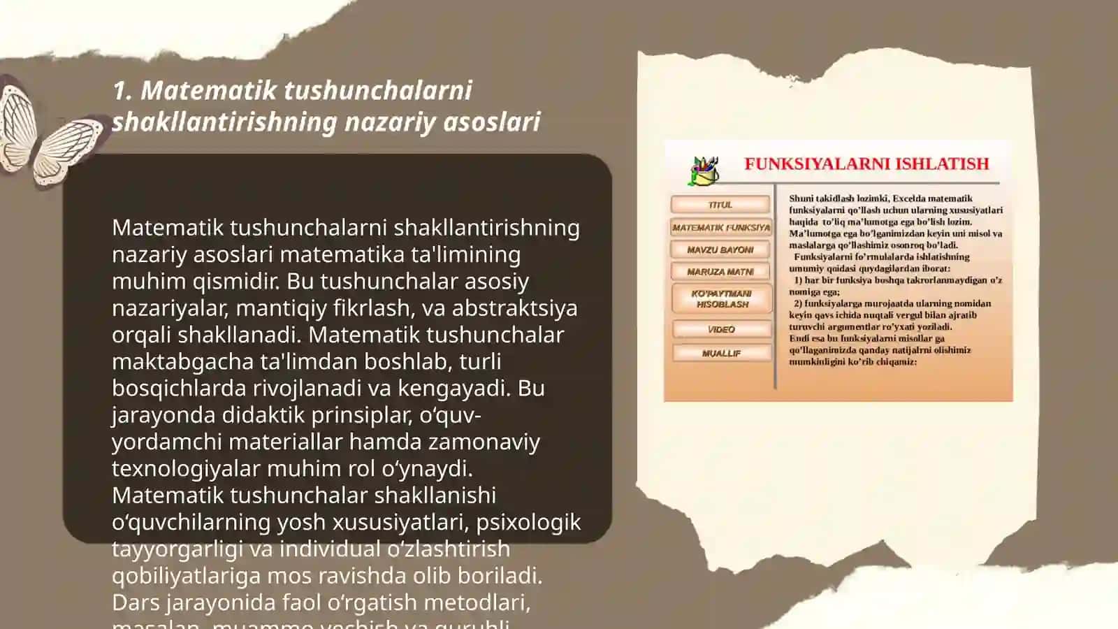 Matematik tushunchalarni shakllantirish manbalari 3