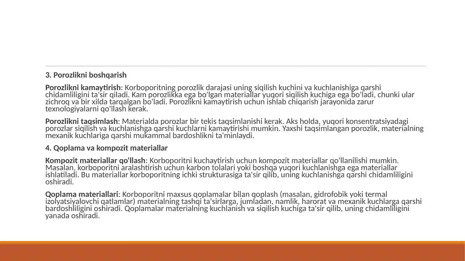 Korboporitning fizik-mexanik xossalari 3