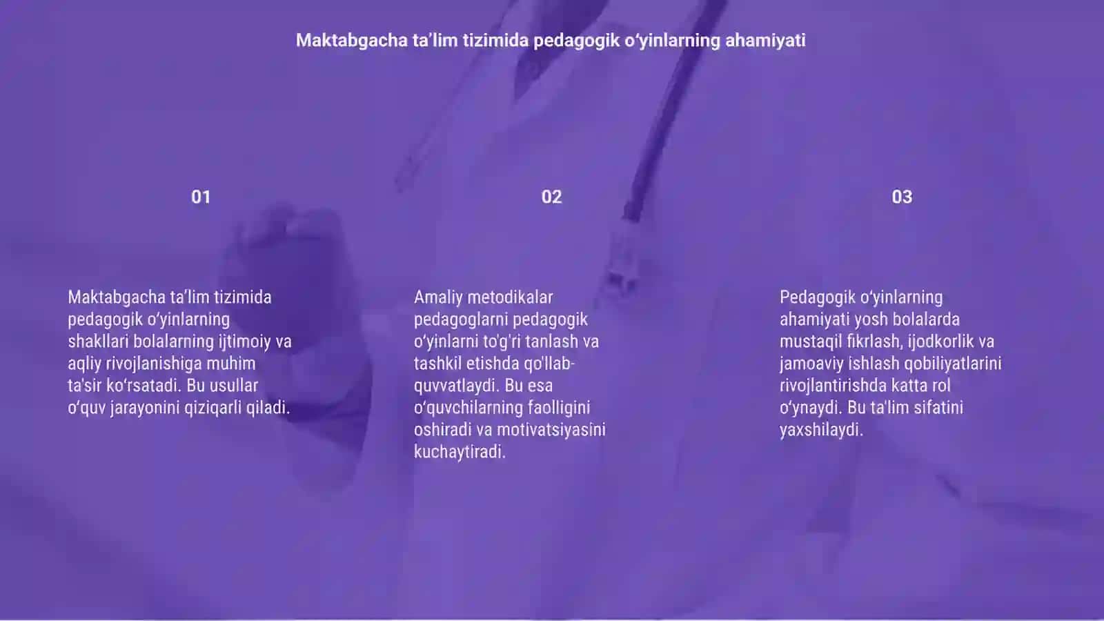 Maktabgacha ta’lim tizimida pedagogik oʻyinlarning shakllari va amalga oshirish metodikalari 3