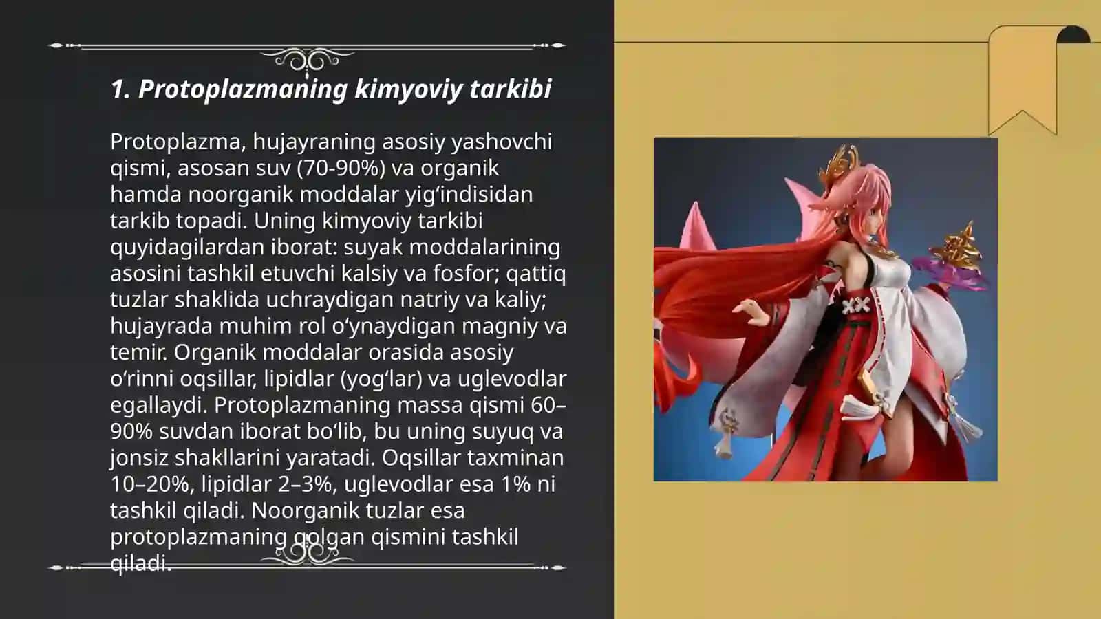 Kaliyning protoplazma xossalariga, oqsillar sinteziga ta’siri 3
