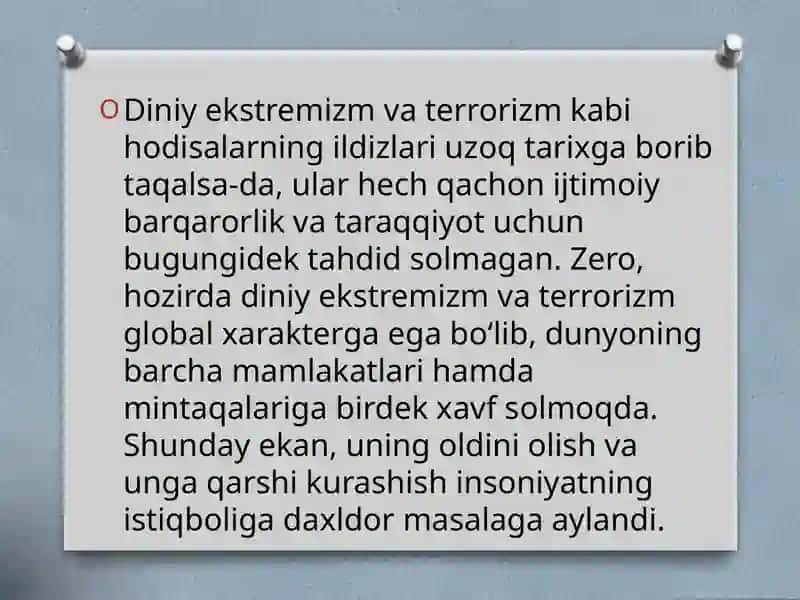 Ekstremizm va terrorizmning mohiyati 3