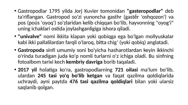 Mollyuskalar 3
