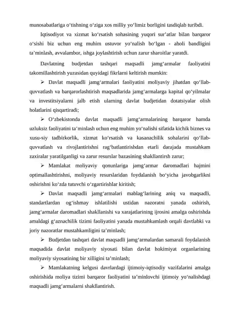 Davlat budjeti va uning moliyaviy resurslarni shakllantirishdagi ahamiyati 3