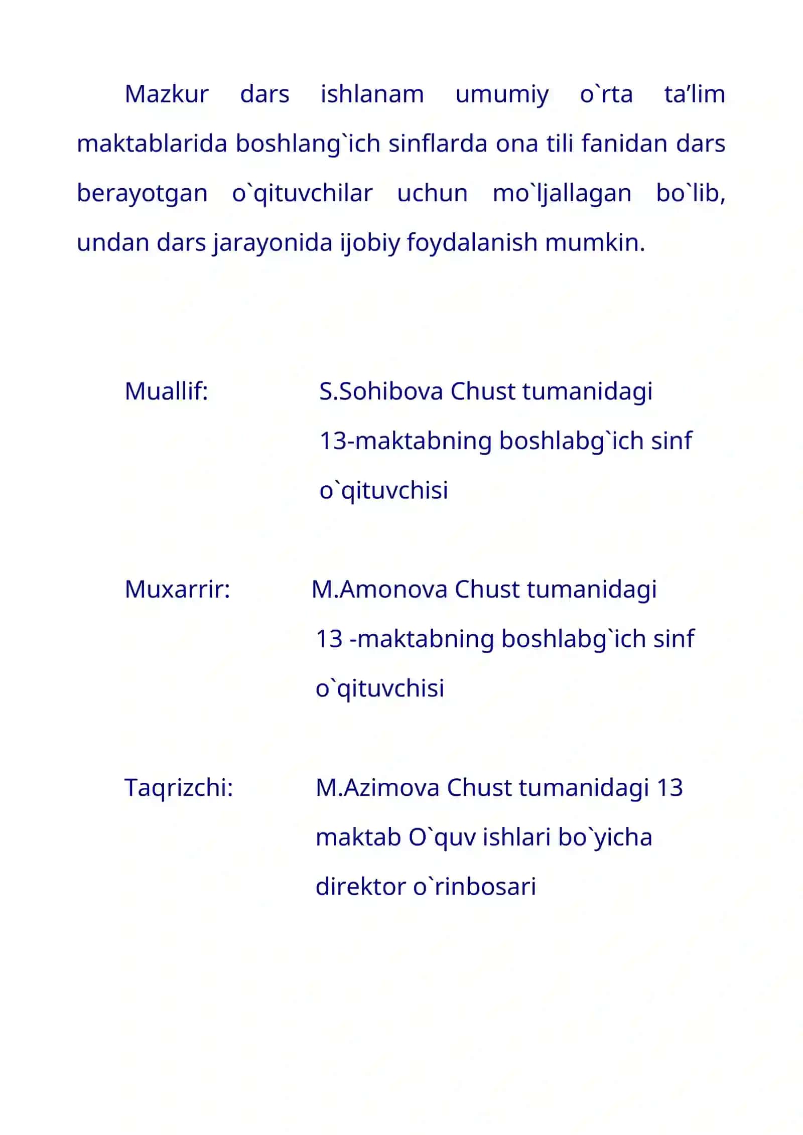 Unli va undosh tovushlar (23-24 mashqlar) 3
