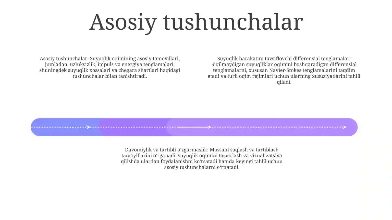 Suyuqlik Harakatining Va Oqim Uzluksizligining Differensial Tenglamalari 3