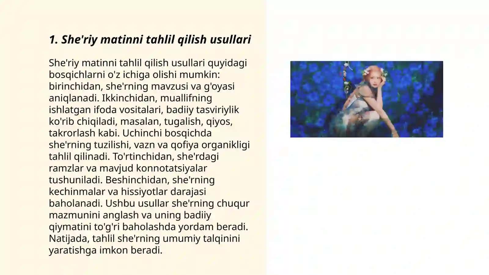 She'riy matinni tahlil qilish usullari 3