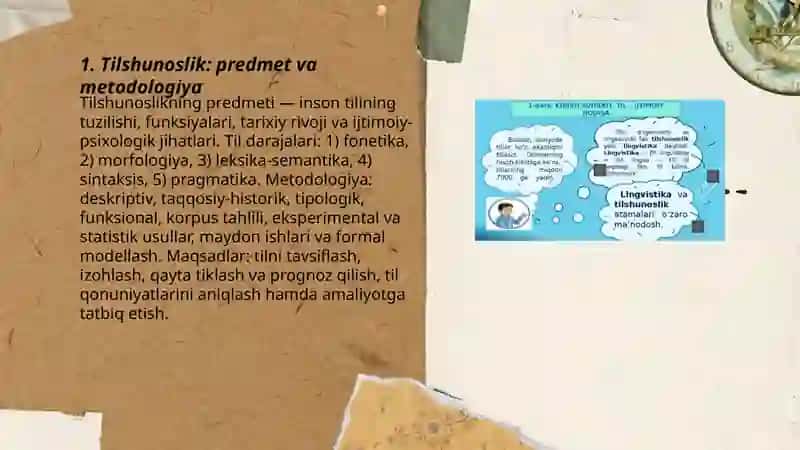 Umumiy tilshunoslik va tilshunoslik nazariyasi 3