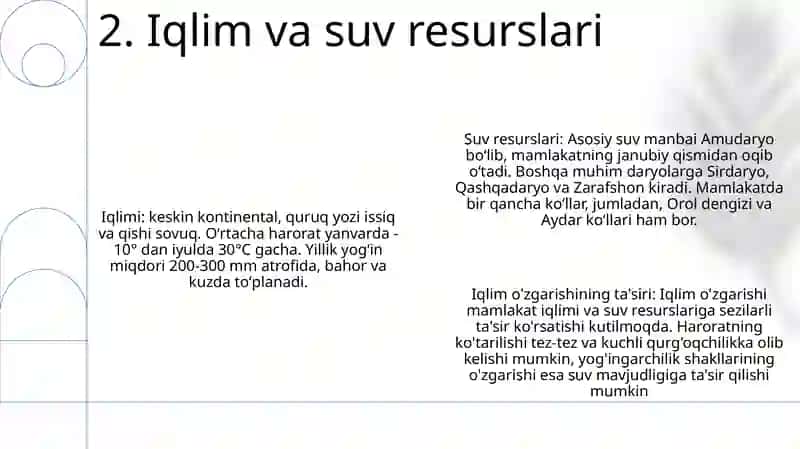 Qozog’Iston Respublikasi Tabiiy Sharoiti, Tabiiy Boyliklari 3