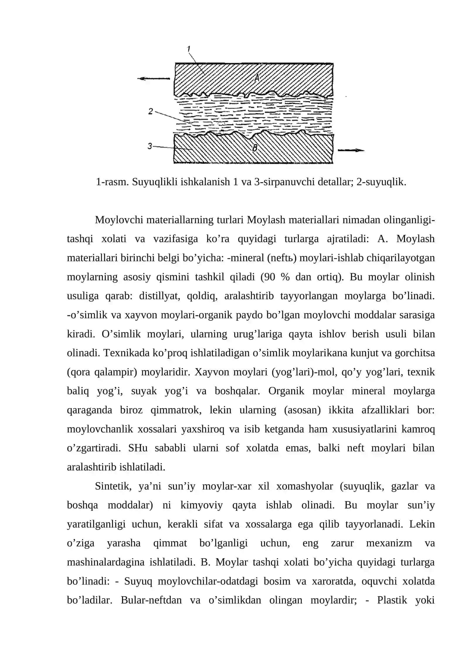 JIHОZLАRNI MОYLАSH. MОYLАSH TIZIMLАRI. MОY TURLАRI. MОYLАSH VАZIFАLАRI VА MОYLАSH MАTЕRILLАRI TURLАRI. 3