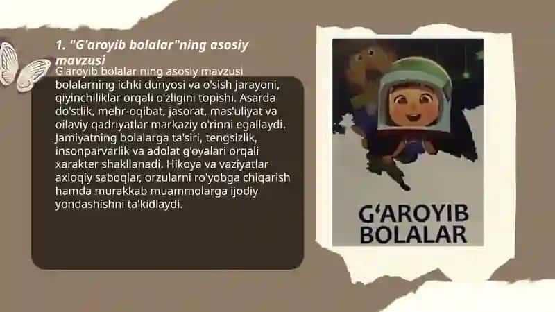 G'aroyib bolalar 3