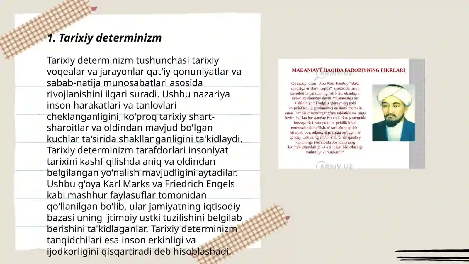 Tarixiy determinizm 3