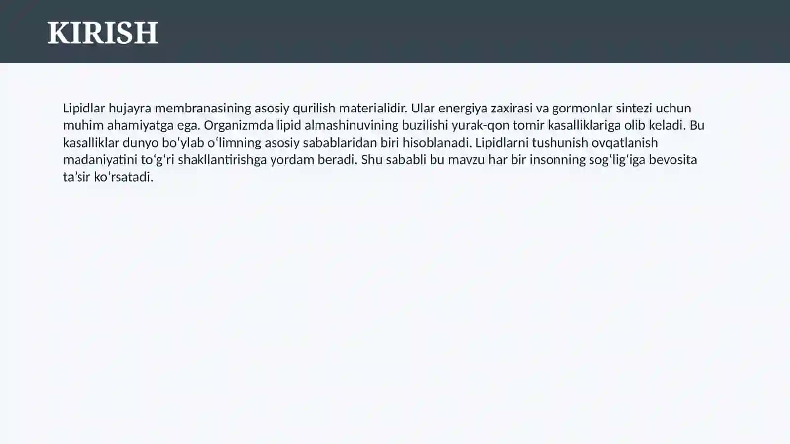 LIPIDLAR 3