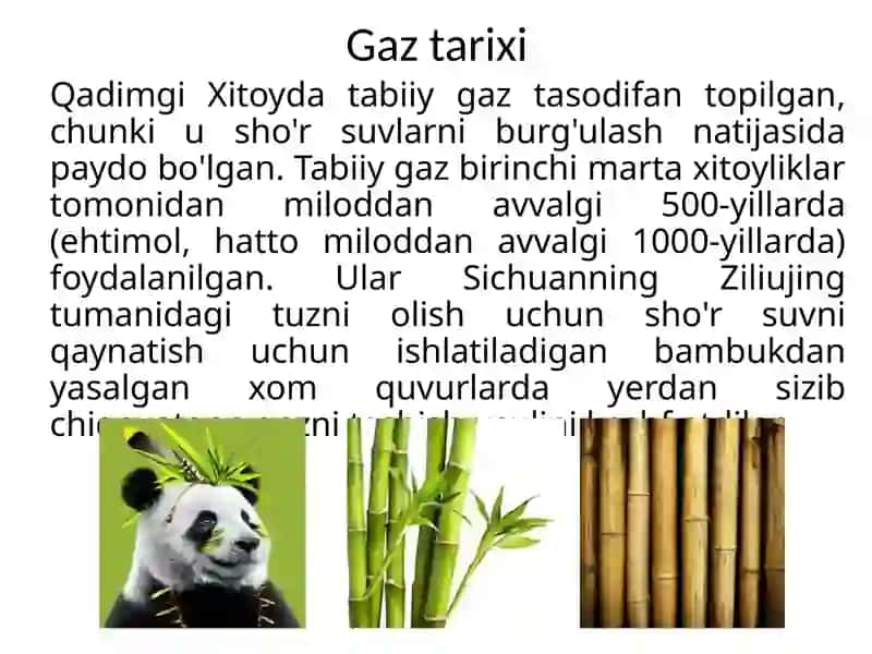 Tabiiy uglevodorodli gazlarning paydo bo’lishi to’g’risida gipotezalar 3