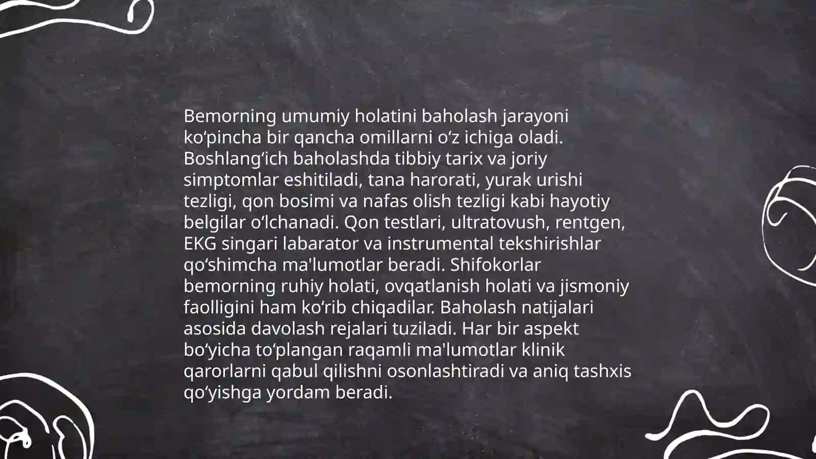 Xirurgik bemorlarni tekshirish operatsiyadan oldingi davr 3
