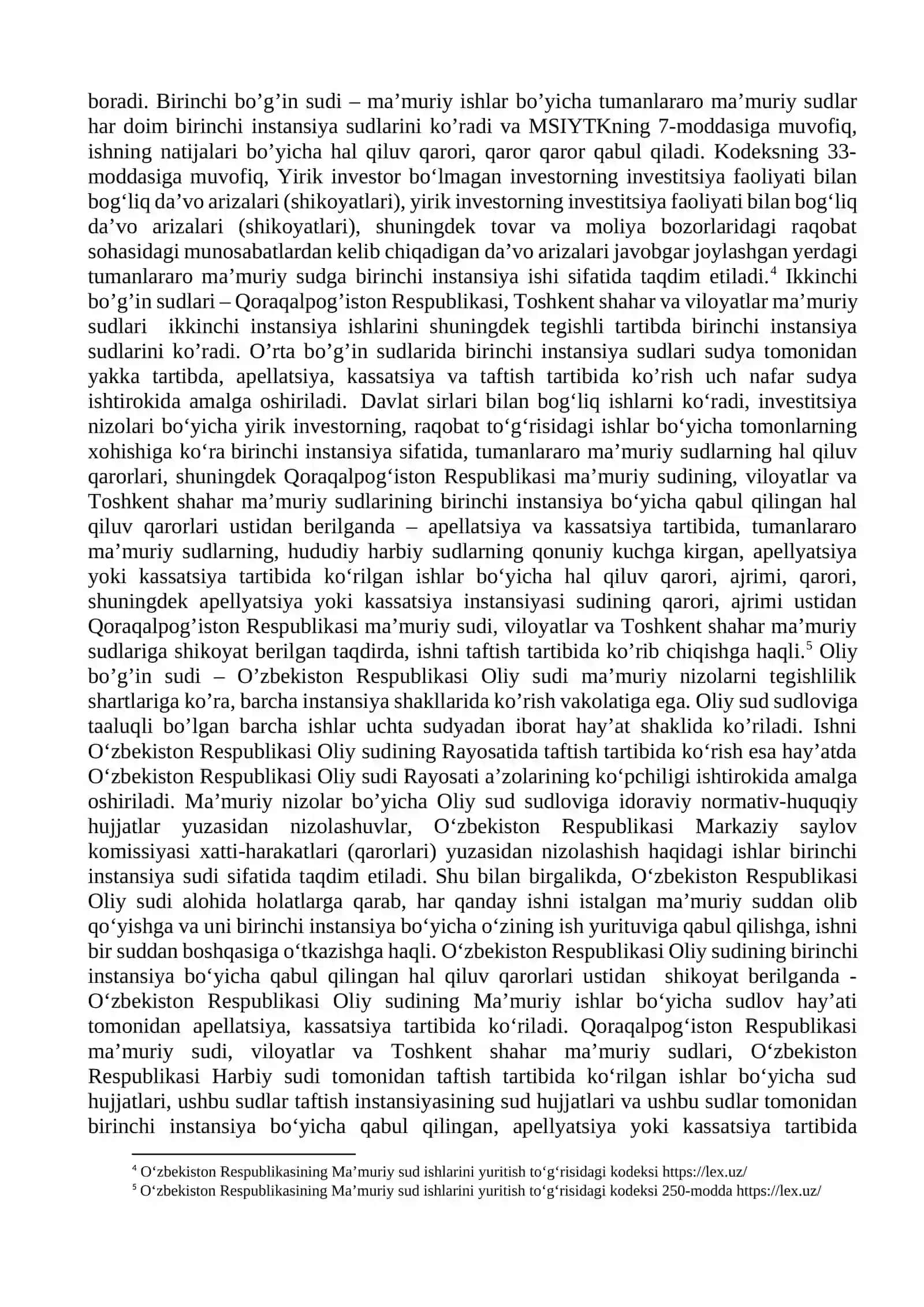 Ma‘muriy sudlar faoliyatini takomillashtirish va davlat xizmatlari ustidan shikoyat mexanizmlari 3