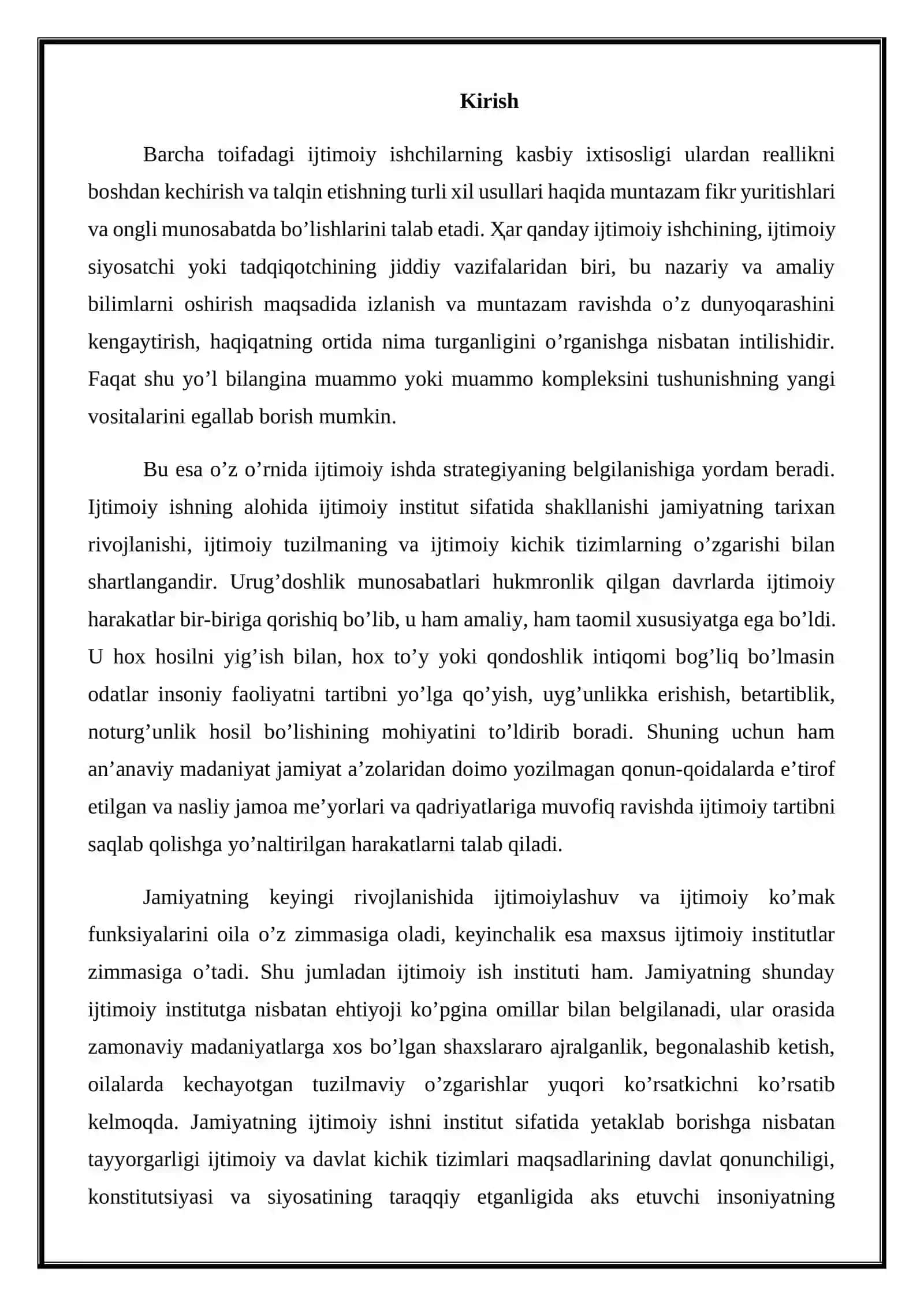 O'zbekistonda ijtimoiy soha referat 3