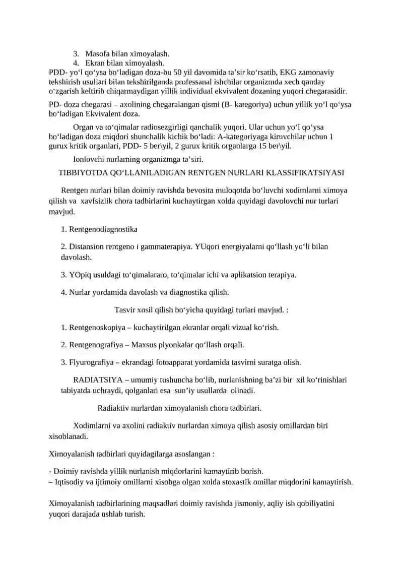 DPMlarda INMlardan foydalanilganda dozimetrik va radiometrik nazorat o‘tkazishning asoslari 3