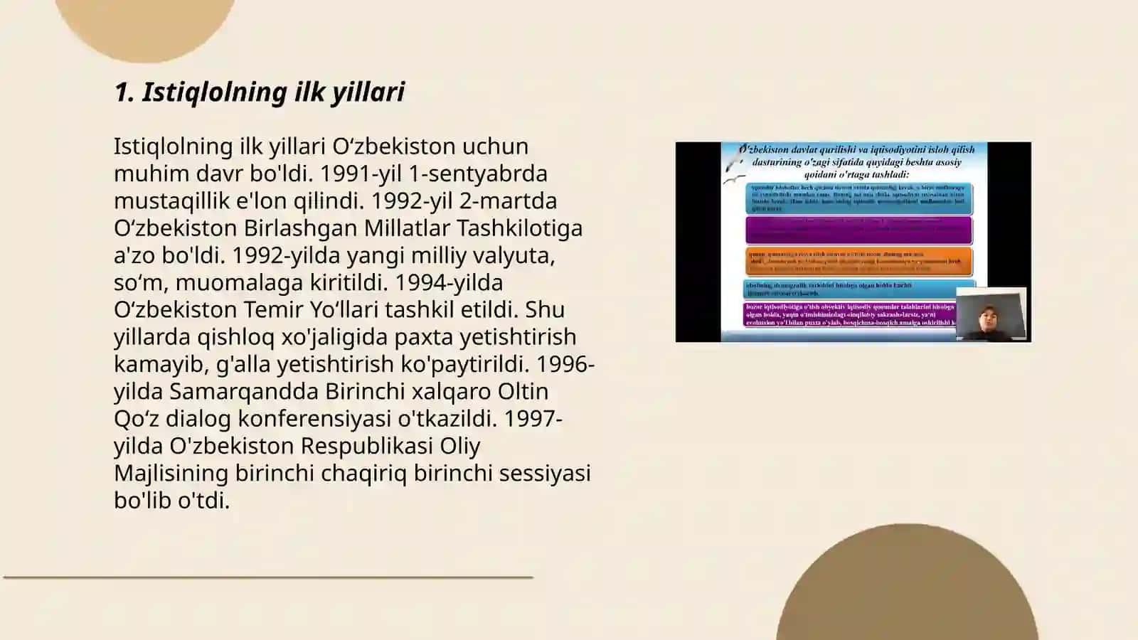 Oʻzbekistonning oʻziga xos istiqlol va taraqqiyot yoʻli 3