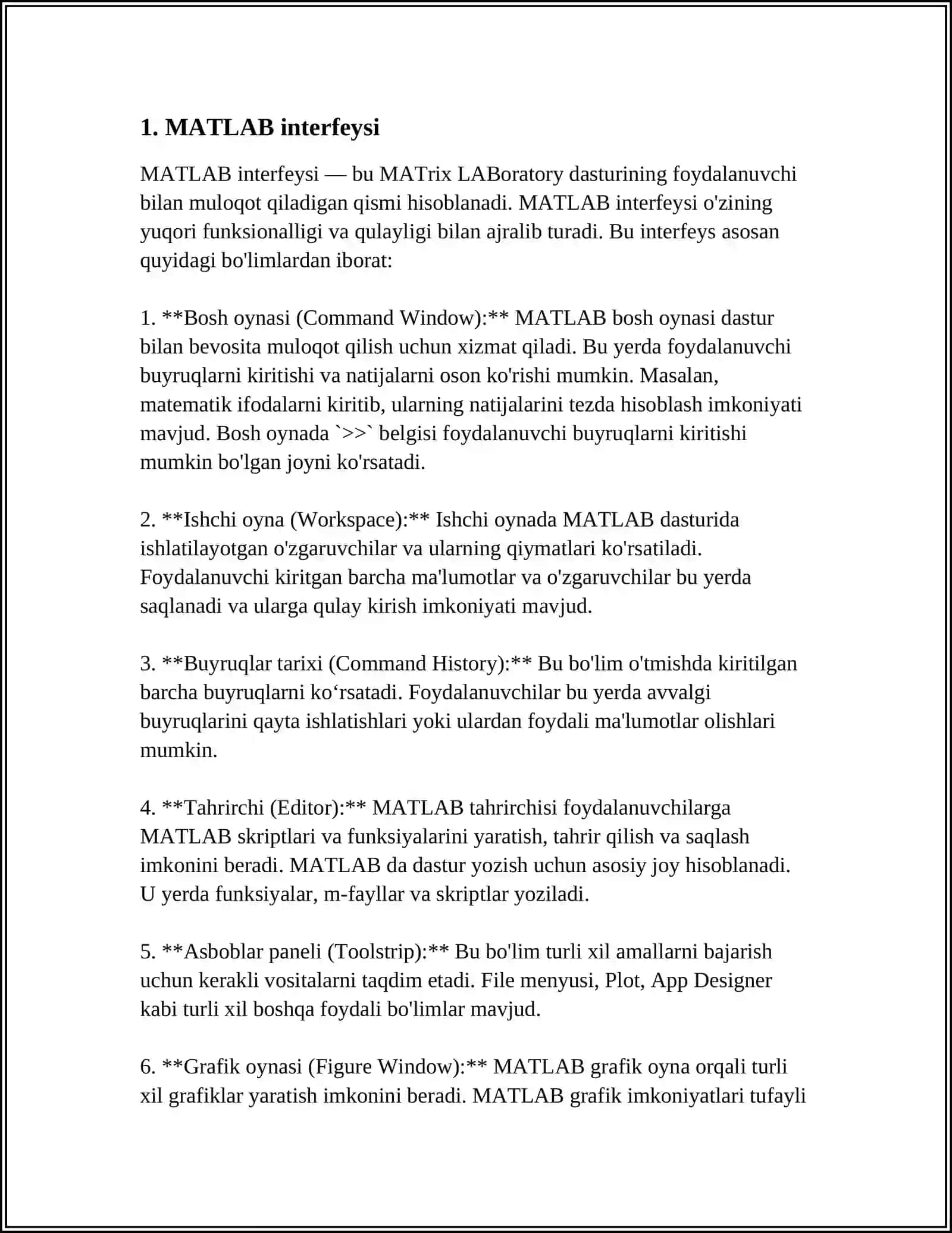 MATLAB-FAYLDAGI SÕZLARNI TESKARI TARTIBDA ÕQUVCHI DASTURNI YOZING 3