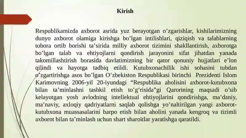 Axborot kutubxona fondini saqlash, saqlashga qo’yiladigan talab va qoidalarni tahlil qilish 3