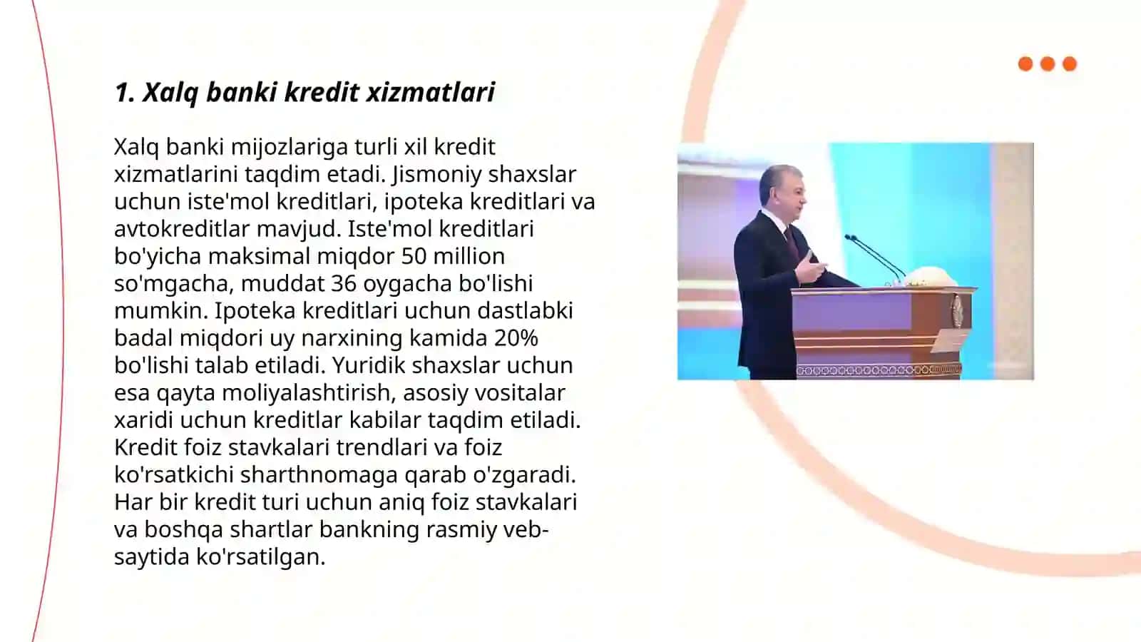 Xalq Banki kredit xizmatlari 3