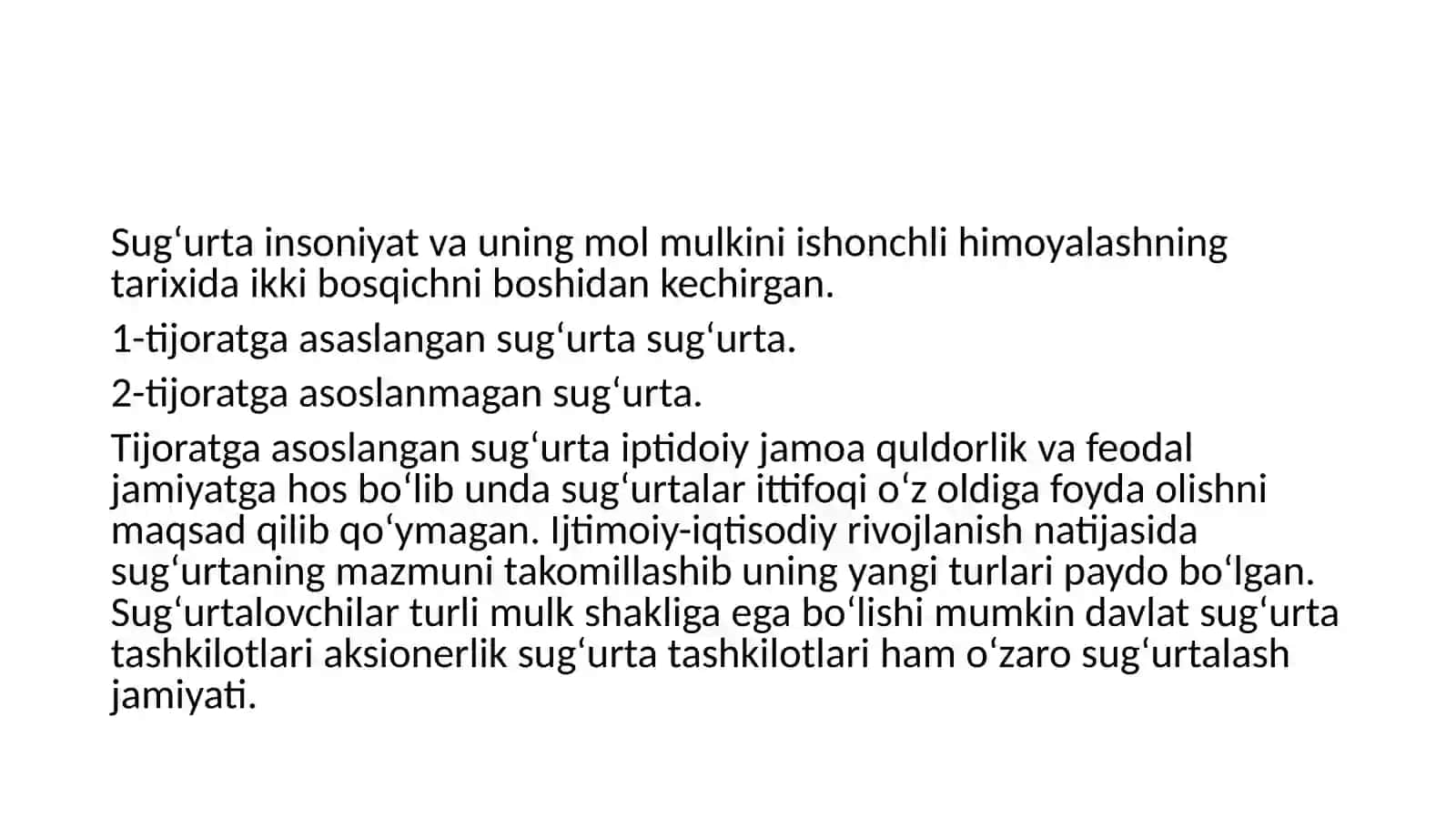Sugʻurtaning iqtisodiy mohiyati funksiyalari va bozor munosabatlaridagi oʻrni 3