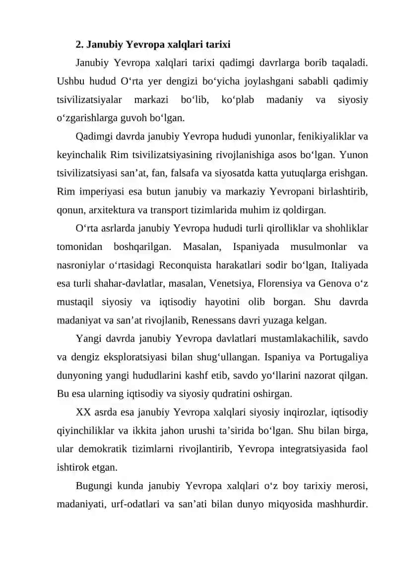 Janubiy Yevropa xalqlari 3