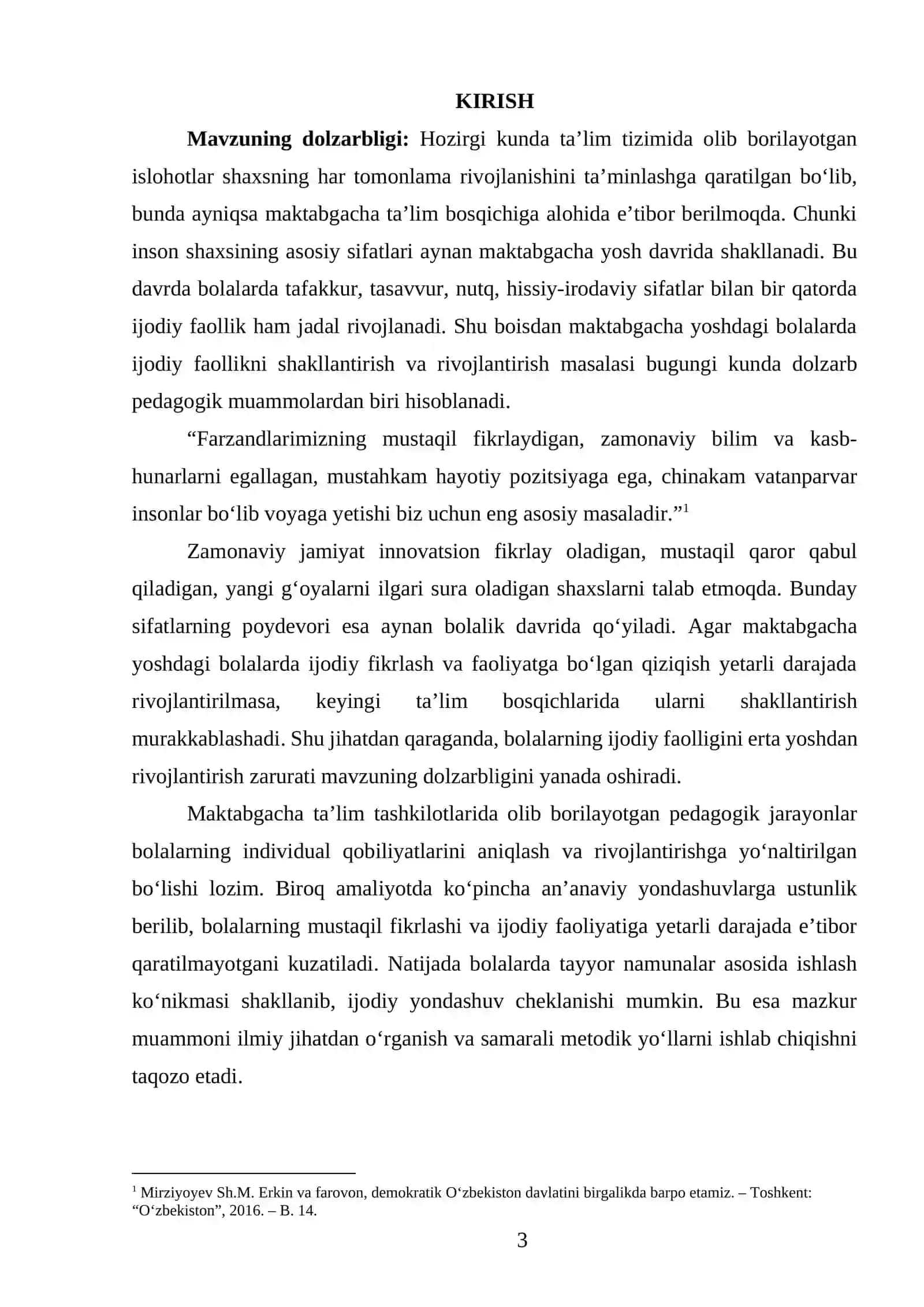 Tasviriy faoliyat orqali maktabgacha yoshdagi bolalarning ijodiy faolligini rivojlantirish 3