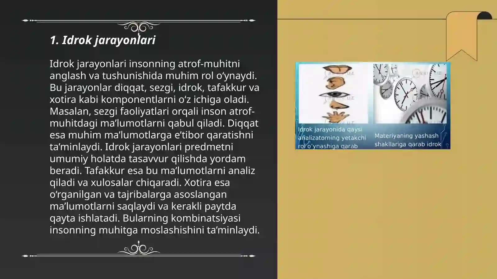 Idrok jarayonlari 3