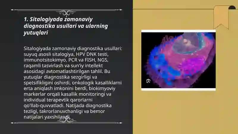Bugungi kunda sitalogiya fanining yutuqlari, muommolari va istiqboli 3