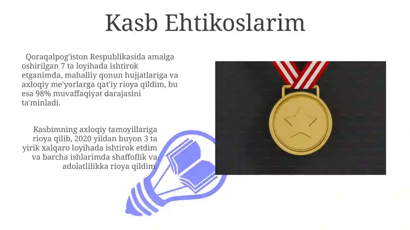 Mening Kasbim - Mening Faхrim 3