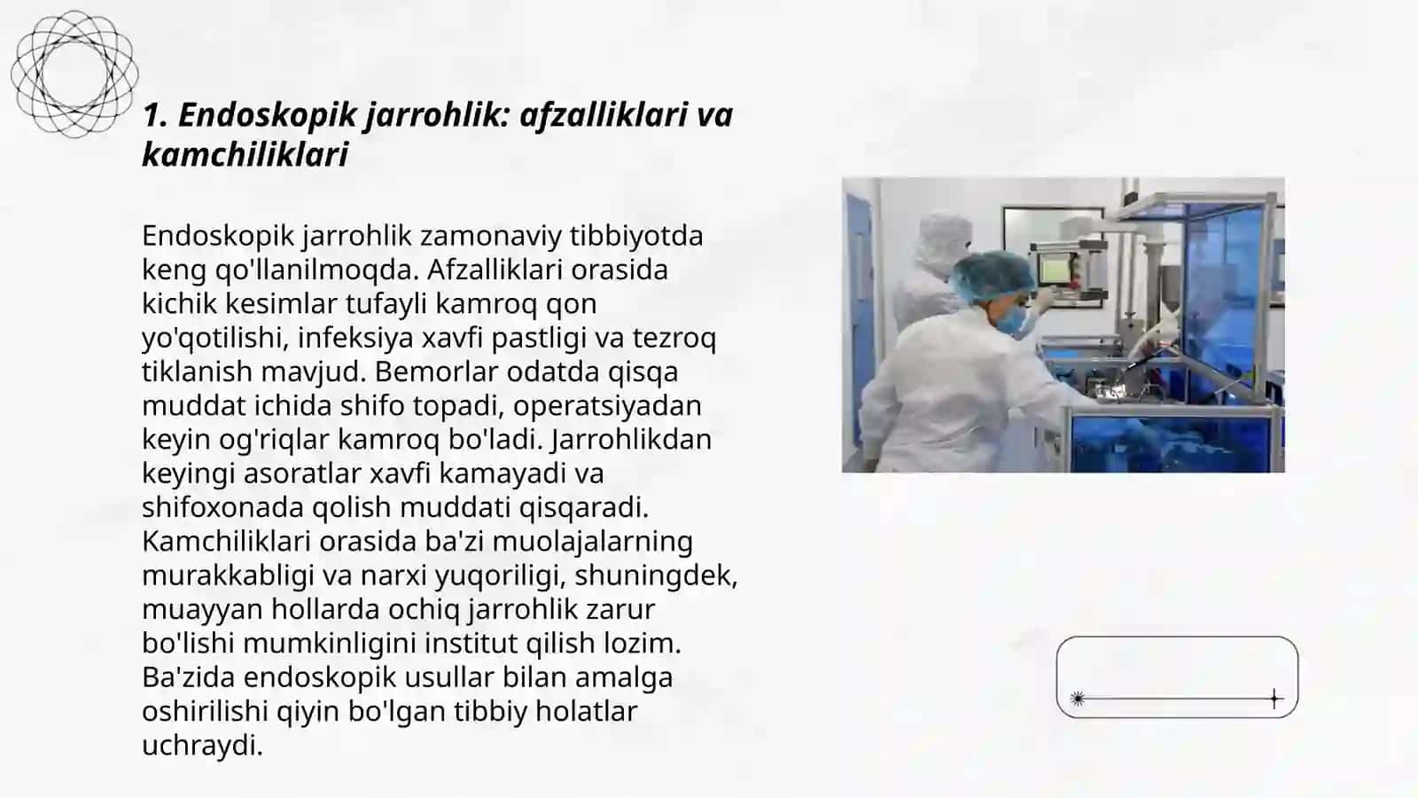 Tibbiyotda endoskopik usullarning qōllanilishi 3