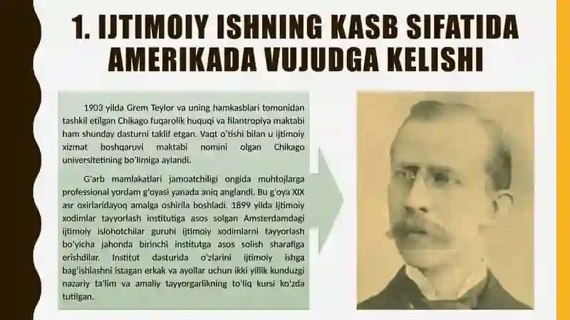 AQSHda ijtimoiy ish soxasi boʻyicha ilk ilmiy maktablar 3