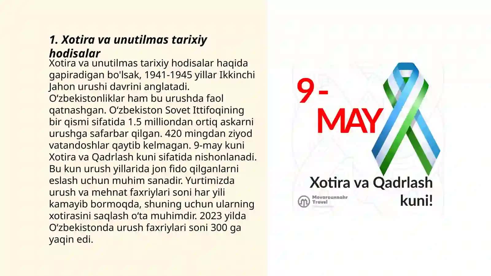 Xotira va unutilmas tarixiy hodisalar 3