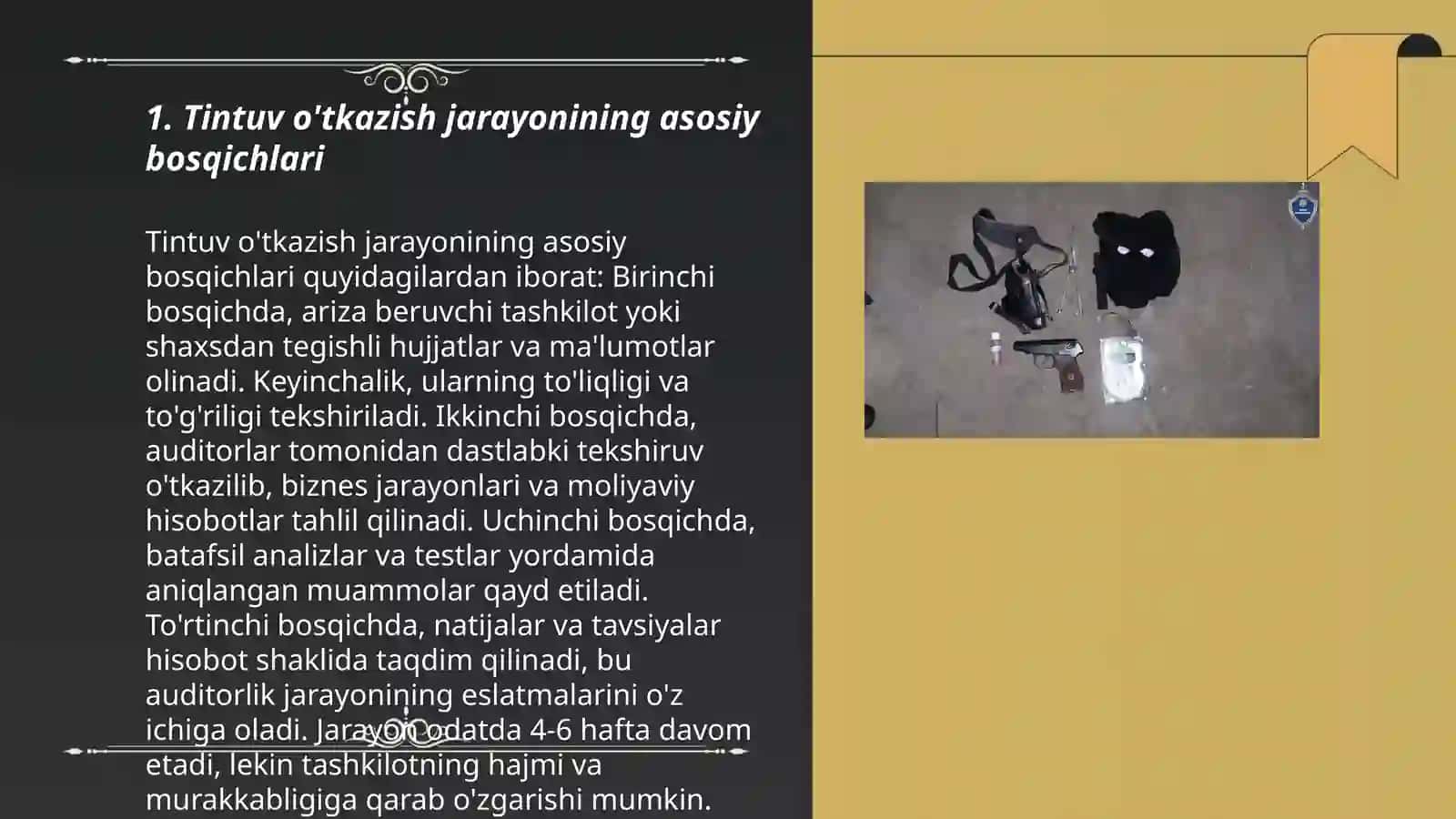 Tintuv o'tkazish va olib qo'yish 3