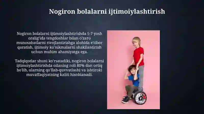 Imkoniyati cheklangan bolalarni inkluzif taʼlim va tarbiyalash konsipsiyasi 3