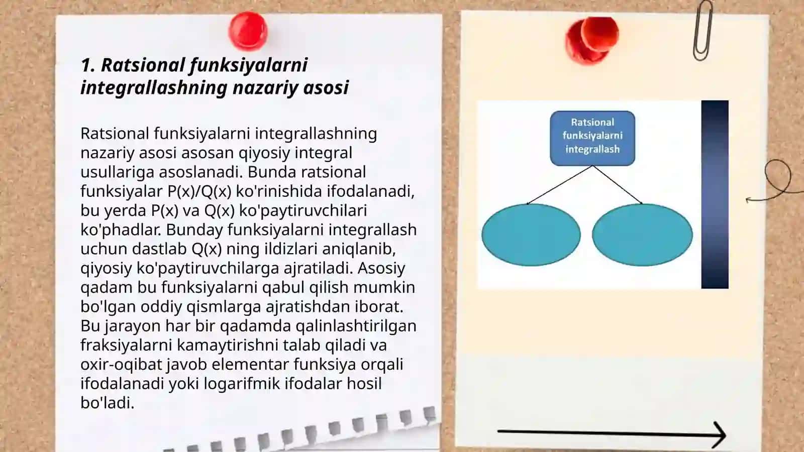 Ratsional funksiyalarni integrallash va unga oid misollar 3