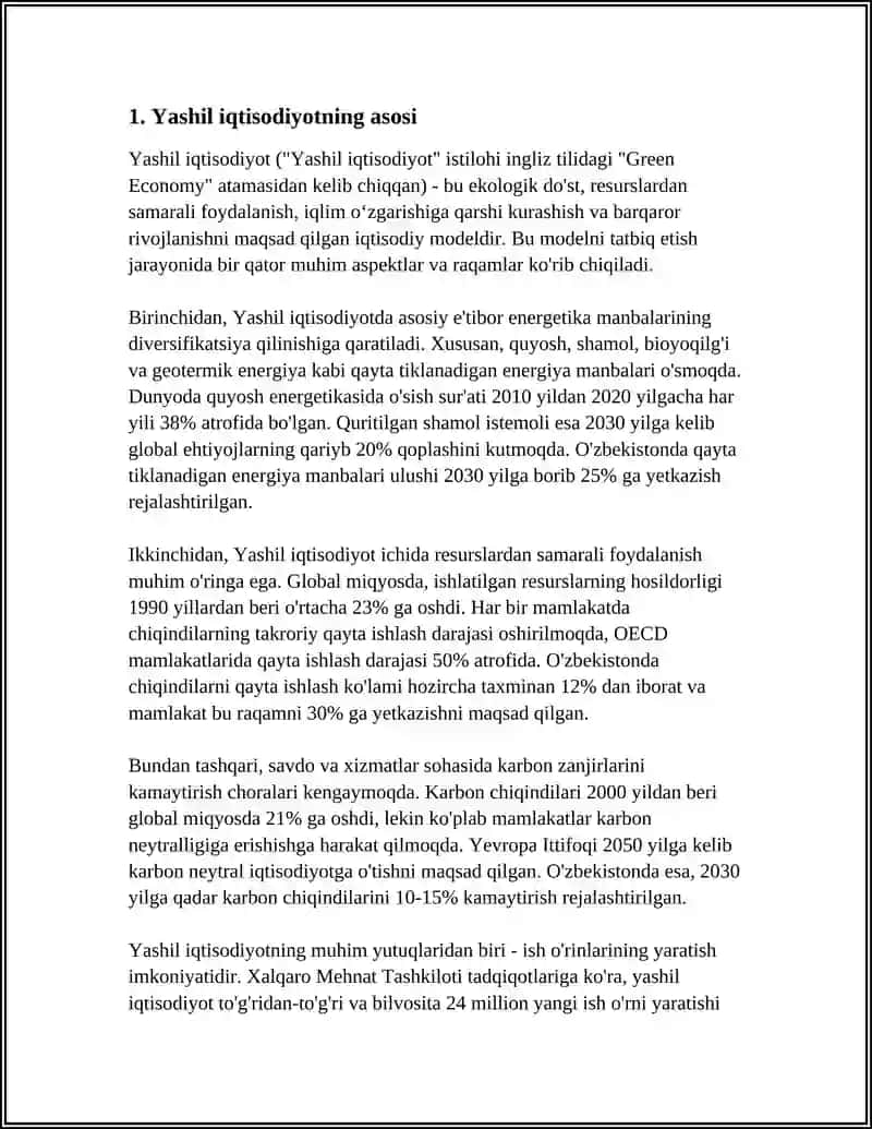 YASHIL IQTISODIYOTGA ÕTISHNING AQSH TAJRIBASI 3